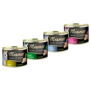 Miamor Feine Filets naturelle Mixpaket 12x156g