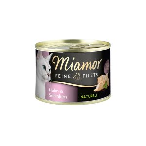 Miamor Feine Filets Naturell Huhn & Schinken 24x156g