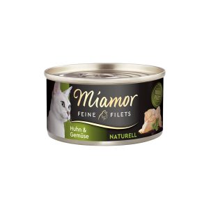 Miamor Feine Filets Naturell Huhn & Gemüse 48x80g