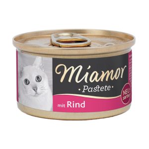 Miamor Pastete mit Rind 24x85g