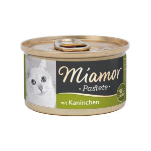 Miamor zarte Fleischpastete mit Kaninchen 12x85g