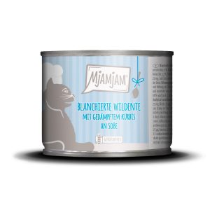 MjAMjAM blanchierte Wildente, Kürbis an Soße 24×185 g