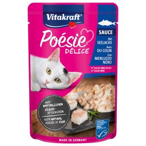 Vitakraft Poésie DéliSauce & Seelachs 23x85g