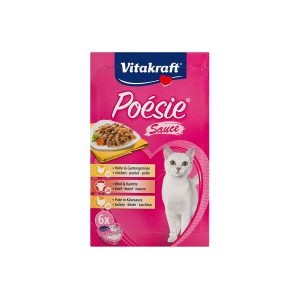 Vitakraft Poésie Multipack Herzschale Sauce 6x85g