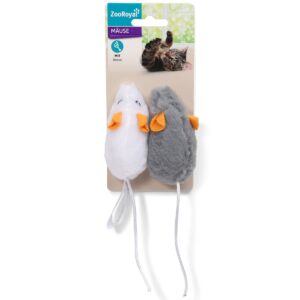 ZooRoyal Mäuse Set mit Rassel
